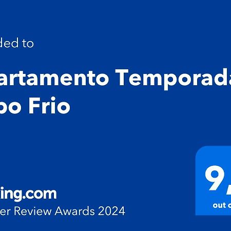 Apartamento Temporada Cabo Frio Leilighet Eksteriør bilde